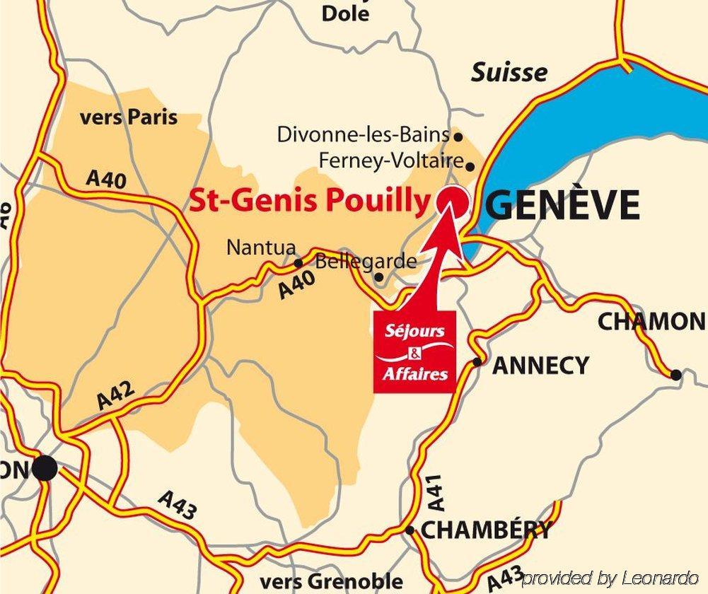Sejours & Affaires Geneve Saint Genis Aparthotel Exteriör bild